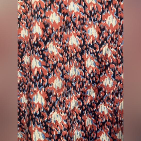 Collective Concepts heart print hi-lo racer back sleeveless top Size Small - Picture 3 of 6